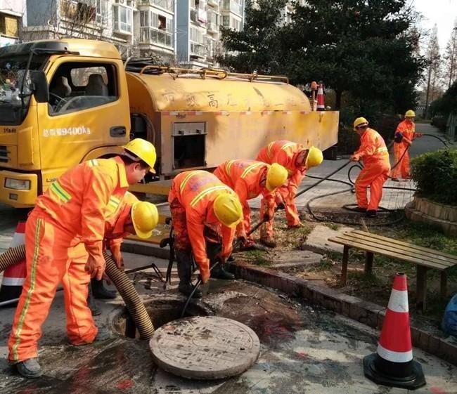 松滋市政管道清淤