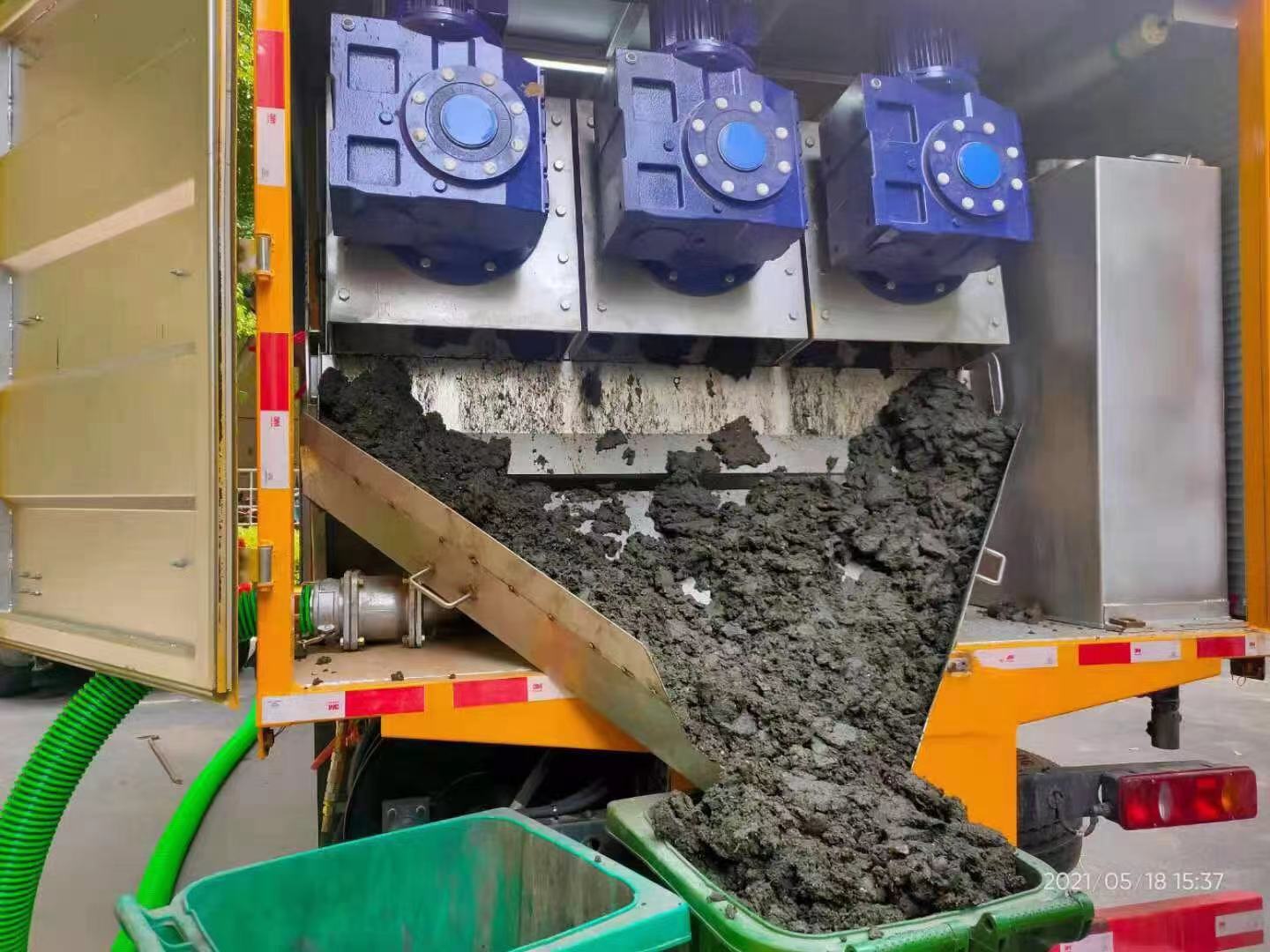 松滋化粪池清掏城市维护站-泥浆净化干湿分离处理